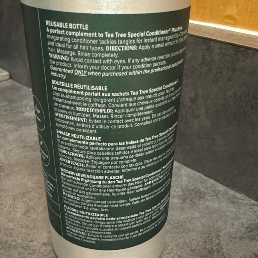 Tea Tree Special Conditioner - Picture 2 of 2